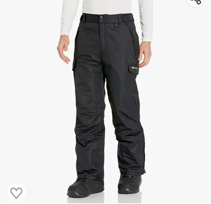 NWT Arctix Snowsports Men's Classic Cargo Snow Pants Black Size 3XL 196180X