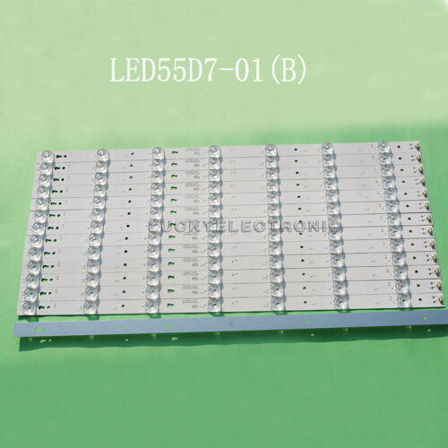 LED strips(14) for LED55D7-01 A B 30355007202 LE55A7100L LE55B510N LE55B510X - Picture 1 of 3