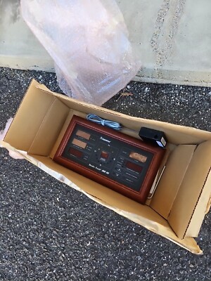 Rainwise Weather Oracle MKIII CHERRY WOOD with 418/433MHz receiver.