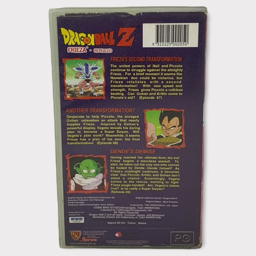 Dragon Ball Z: Frieza Revealed 2.5 VHS Tape - 2000 Ex-Rental (Ep 67-69) - Picture 5 of 17