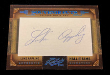 LUKE APPLING 2006 PLAYOFF PRIME-SOUVENIR CUT AUTOGRAPH SIGNATURE CARD / 35 HOF