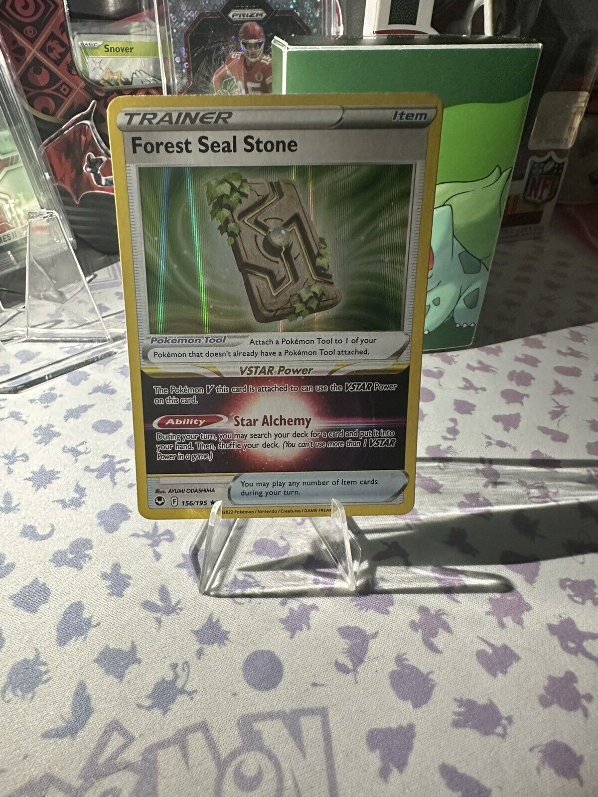 Pokemon Forest Seal Stone 156/195