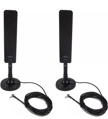 Proxicast Pro-Grade Wireless 5 dBi 3G/4G/LTE Flat Omni Antenna TS9-2PK Connector