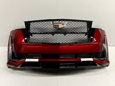 NICE! 2021-2024 Cadillac Escalade Sport Front Bumper Assembly Complete Red OEM