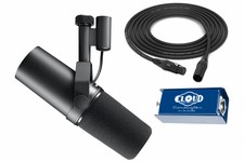 Shure Bundle | Sm7b Dynamic Mic W/ Cloudlifter Cl-1 Mic Activator And Mic Cable