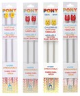 Pony Children's Knitting Needles Aluminium Knit Pins Short 18cm x 3.25mm - 4.5mm