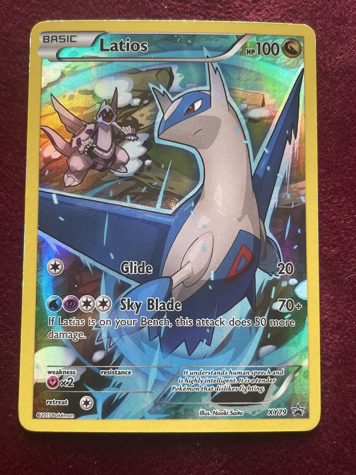 Mavin  holo pokemon cards latios Promo xy79, Meloetta Ex rc11/rc25,  Umbreon 86/90 +2mor