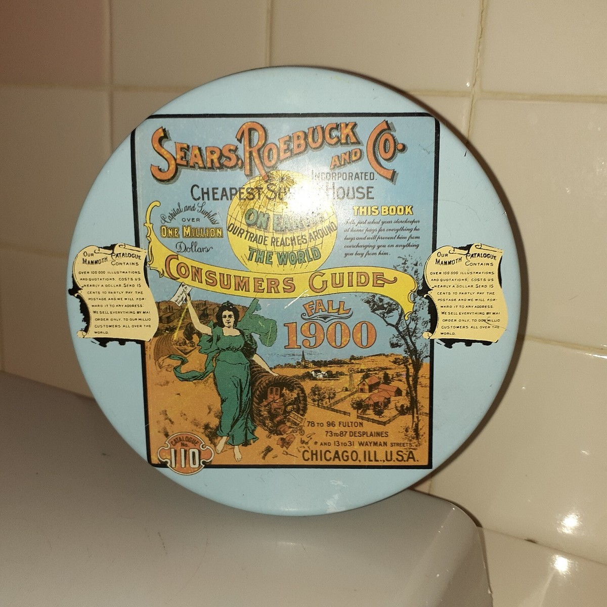 MR. COFFEE Collector Tin Sears Roebuck & Co. 6.1