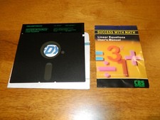 Success With Math for Atari 400 800 XE XL with Manual 5.25" Floppy