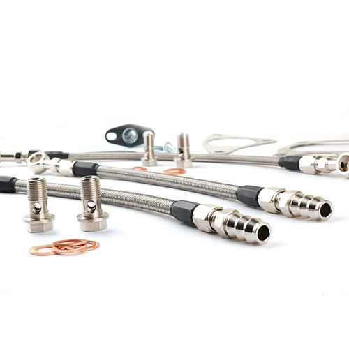 Oil Water Line For SUBARU EJ20 EJ25 w/ IHI VF40 VF46 VF52 GH8 TD04L 49477-04000 - Picture 2 of 8