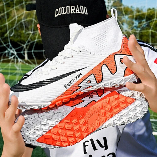 Kids Adults Junior Boys Football Boots AG/TF Soccer Training Shoes Sizes UK 1-9 - Picture 4 of 38