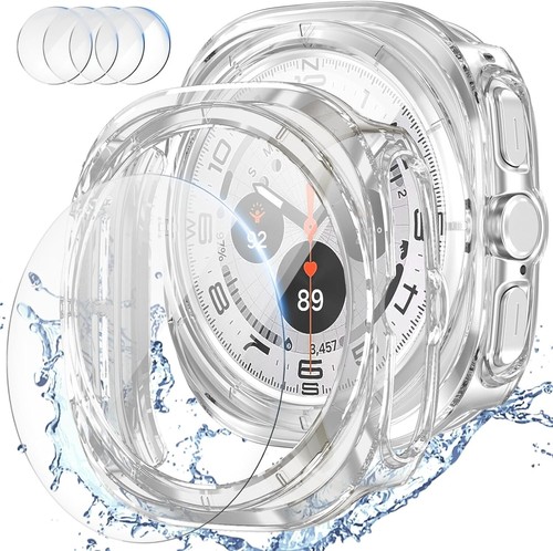 [2+4er Pack] für Samsung Galaxy Watch 7 Ultra 47mm Displayschutz Hülle, 2er Pack H - Bild 1 von 3