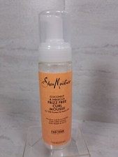Shea Moisture Coconut and Hibiscus Frizz Free Curl Mousse Neem Oil 7.5 oz NEW