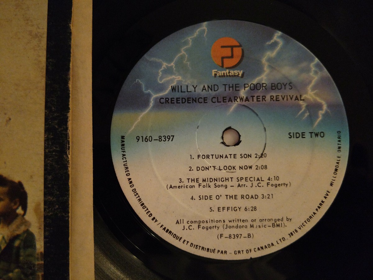 ジャンク）CCR『Willy and the poor boys』オープンリール Creedence Clearwater Revival – Willy And The Poor Boys