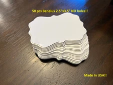 Fairfax (Benelux) Ornament Aluminum Dye Sublimation Blanks NO HOLES 50 pcs