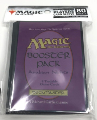 Magic the Gathering MTG Ensky Japan Arabian Nights 80-Pack Card Sleeves - New