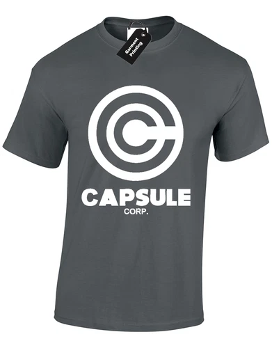 Capsule Corp Dr Brief Z Fighters Goten Trunks Anime Unisex T-Shirt - Picture 3 of 9