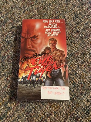 Eye Of The Tiger (VHS, 1991) Martial Arts Action, Gary Busey, Yaphet Kotto
