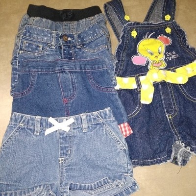 baby girl jean shorts