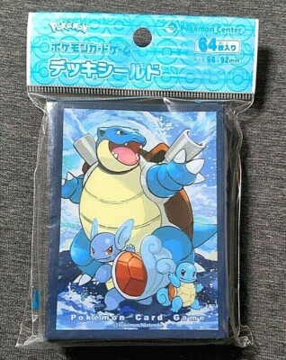 Pokemon Official Deck Shield Blastoise 64 Sleeves Japanese NEW Sleeve | eBay