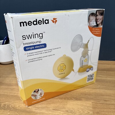 Medela Swing Single Electric Breast Pump Kit OPEN BOX NEVER USED