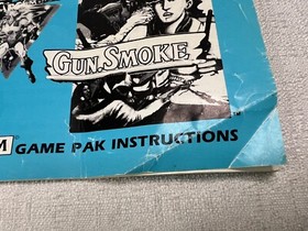 Captain Commando Gun Smoke (Nintendo NES) Instruction Manual Only