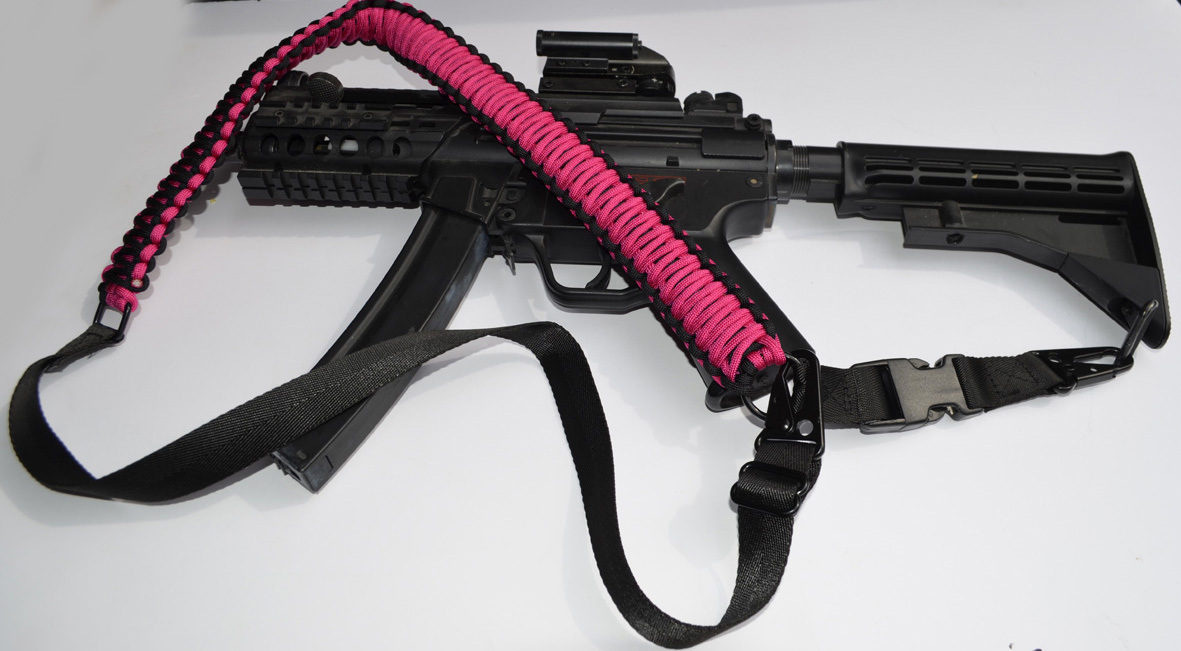 Tactical 550 Paracord Rifle Gun Sling MultiPoint Quick Detach HOT
