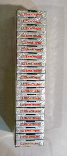 VINTAGE NEW FACTORY SEALED *20 PACK* TONEMASTER CASSETTE TAPES 60 Min SPEECH - Picture 2 of 4