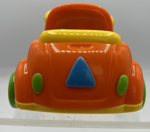 Super Cute Eyes Wiggle Rolling Colorful Preschool Car TOYI City 4" x3" x 2.5" - Picture 3 of 7