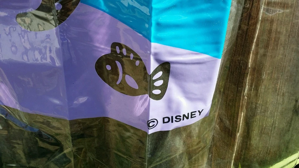 VINTAGE Cortina de Ducha Baño Impermeable Disney Sirenita Ariel Sebastian Foto 4 de 4