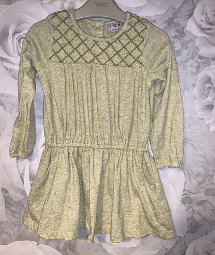 Niñas Edad 18-24 Meses - Próximo Vestido Manga Larga - Imagen 1 de 2