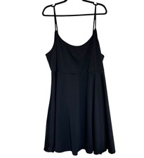 Shein Curve Dress Women’s 4XL Black Adjustable Spaghetti Straps Sleeveless