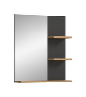 Homes & Jones Badezimmer Canu Spiegel Wandspiegel Badspiegel Wc-Spiegel Toilette