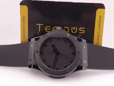 HUBLOT BIG BANG CLASSIC ALL BLACK BOX&PAPIERE 2008 TOP AUTOMATIK KERAMIK&TITAN - Bild 1 von 4