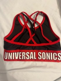 Rebel Cheer Sports Bra Bling Sonics YS Youth Small