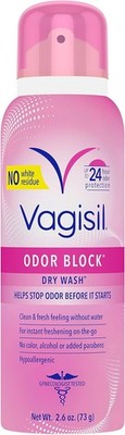 Vagisil Dry Wash Spray 2.6oz Feminine Hygiene