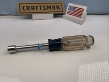 Craftsman 41974,  3/8in. 6pt Nut Driver, Blue Band, USA - Blue Tag