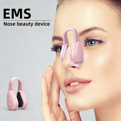 Patented Silicone Nose Shaper:Electric EMS Technology For Easy Nose Lifting
