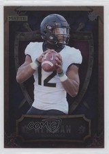 2021 Wild Card MATTE Blaster Box Chase Blue Foil - Red Jamie Newman Shield t3w