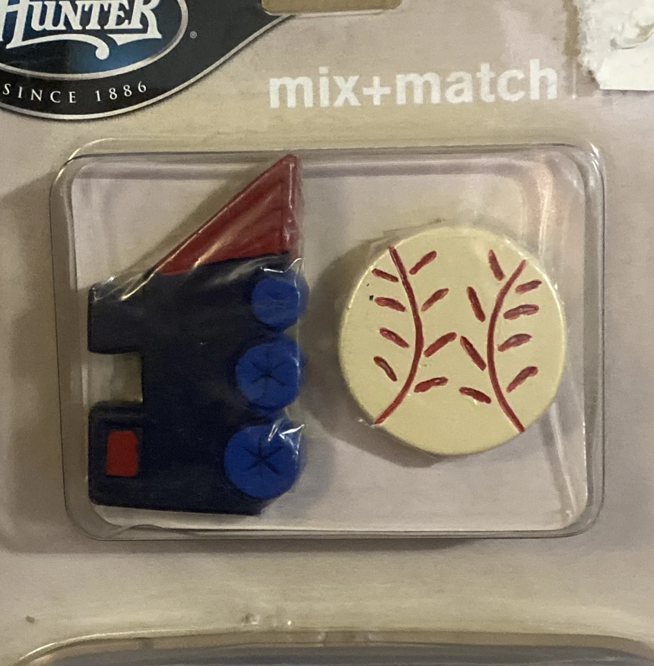 HUNTER Mix&Match Kids Ceiling Fan Blades/Pull Chains Sports, Train, Boat NEW NOS - Image 4 of 4