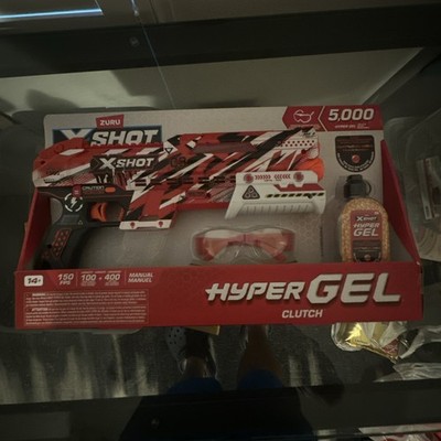 Zuru X Shot Hyper Gel Clutch Includes 5,000 Gel Pellets & Eyewear Ages 14+ NEW