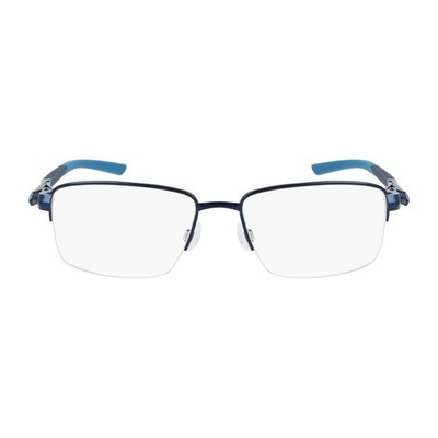 Nike NIKE 8141 410 Satin Navy 55mm Eyeglasses New Authentic 