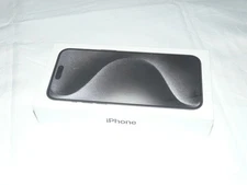 Apple iPhone 15 Pro Max 1TB Black Titanium - A2849 - MU6FLL/A - EMPTY BOX ONLY