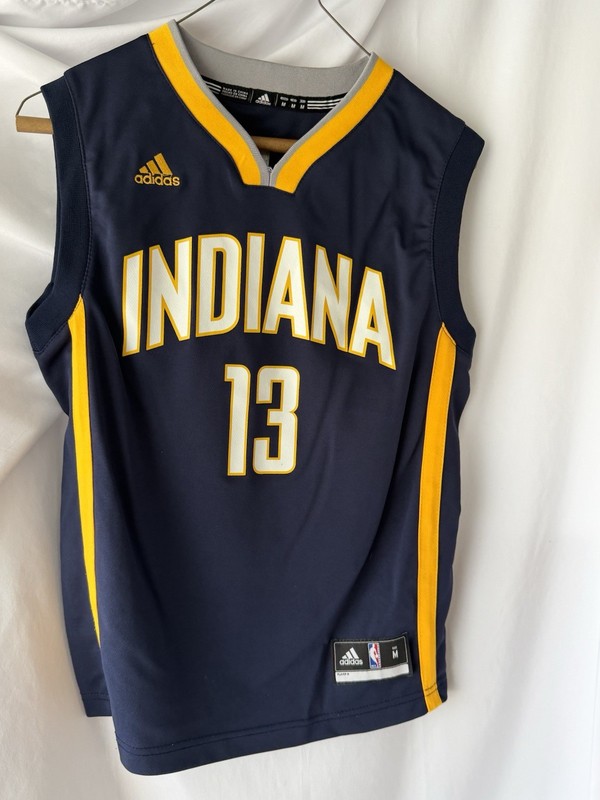 Adidas NBA Indiana Pacers Paul George #13 Youth Away Jersey Size: Medium 10-12