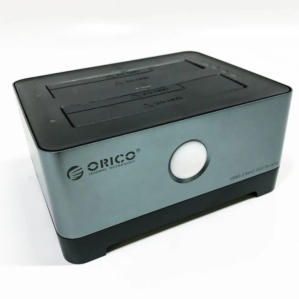 ORICO RGB Offline-Klon Festplatten Dockingstation USB C ,6Gbps Aluminium USB - Bild 3 von 4