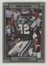 1990 Action Packed Mike Quick #208 0c4
