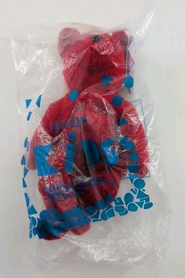 Vintage 1998 Avon Birthstone Plush February Cody The Bear Ful O' Beans Plushie