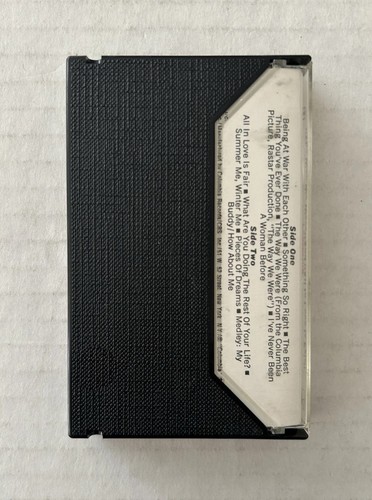 Barbra Streisand Featuring The Way We Were All In Love Is Fair Cassette Tape VG+ - Picture 5 of 8