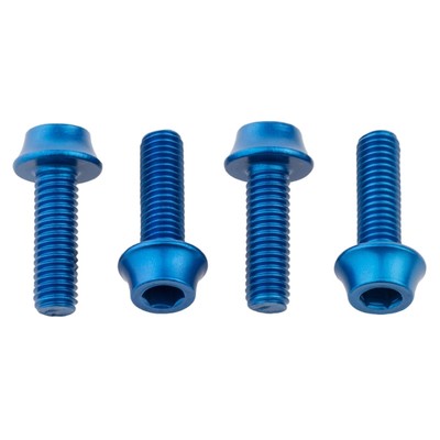 Blue Bottle Cage Screw Kit 4Pcs 421831427 Wolftooth Cycle