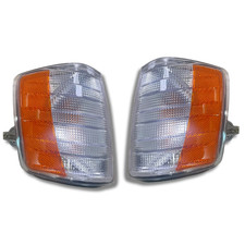 Eurowagens F&uuml;r Mercedes 190 W201 Set Front Blinker US Spec Klar Mit Marker